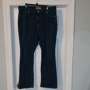 Levi Strauss Women's Dark Blue Jeans